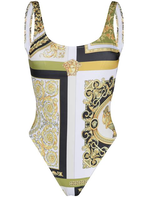 versace barocco swimsuit|versace swimwear.